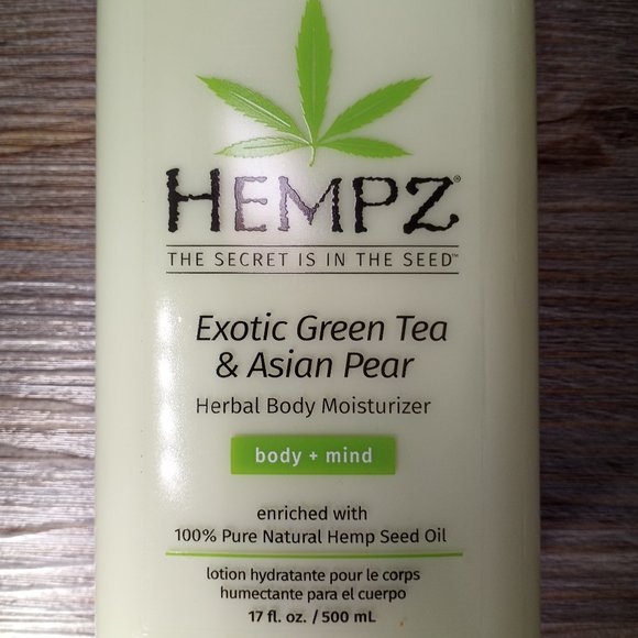 Hempz Green Tea & Asian Pear 17oz - Picture 3 of 6